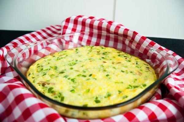 Keto Oven Baked Denver Omelette