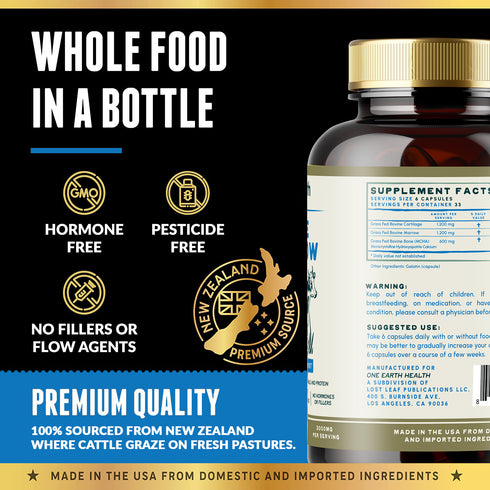 Beef Bone Marrow and Cartilage Supplement