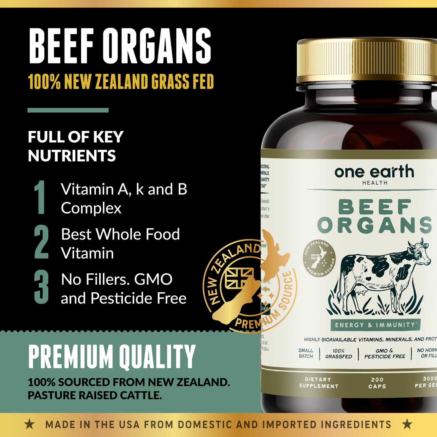 New Zealand 100% Grass Fed Beef Organs – Liver, Heart, Kidney, Pancreas and Spleen
