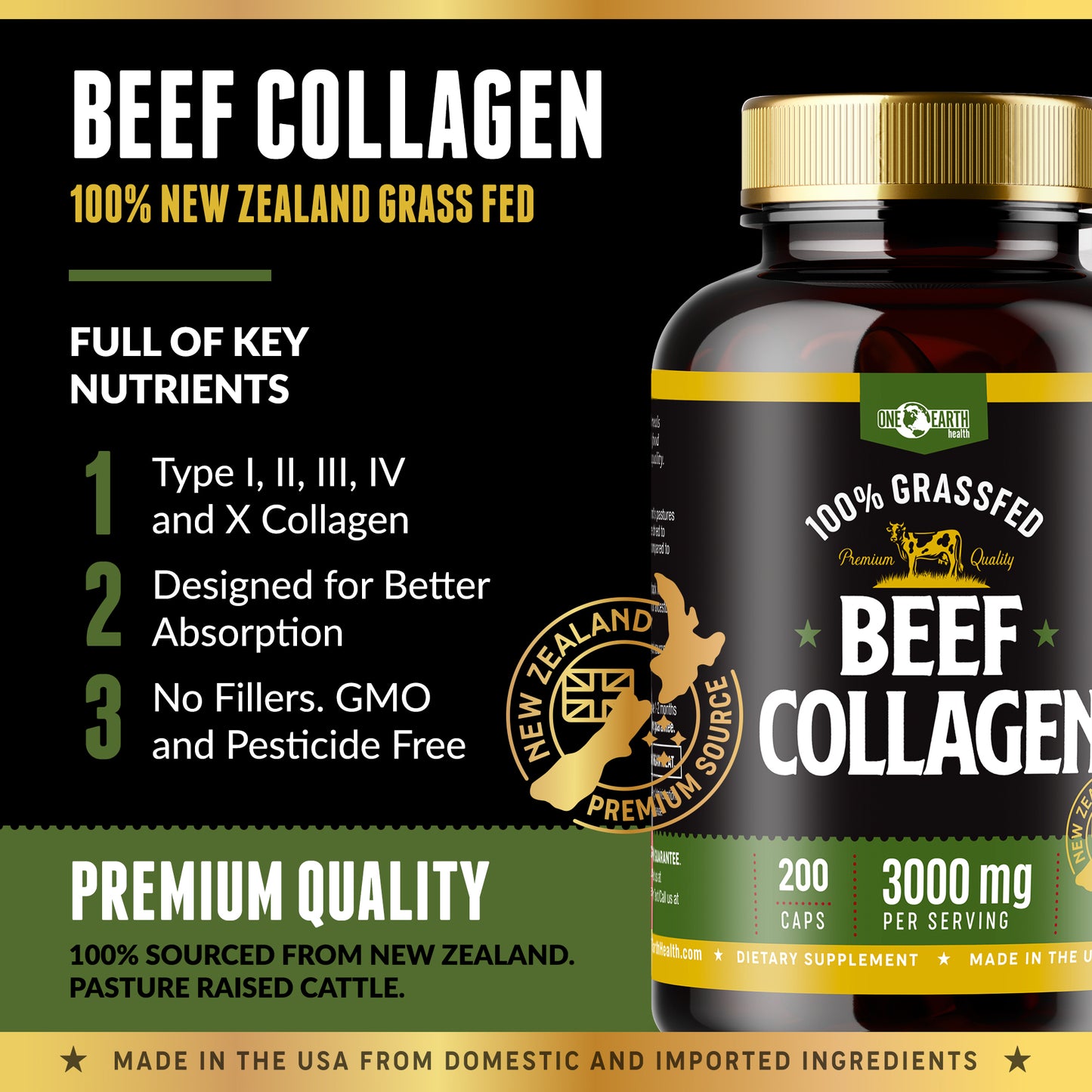 New Zealand Grass Fed Collagen